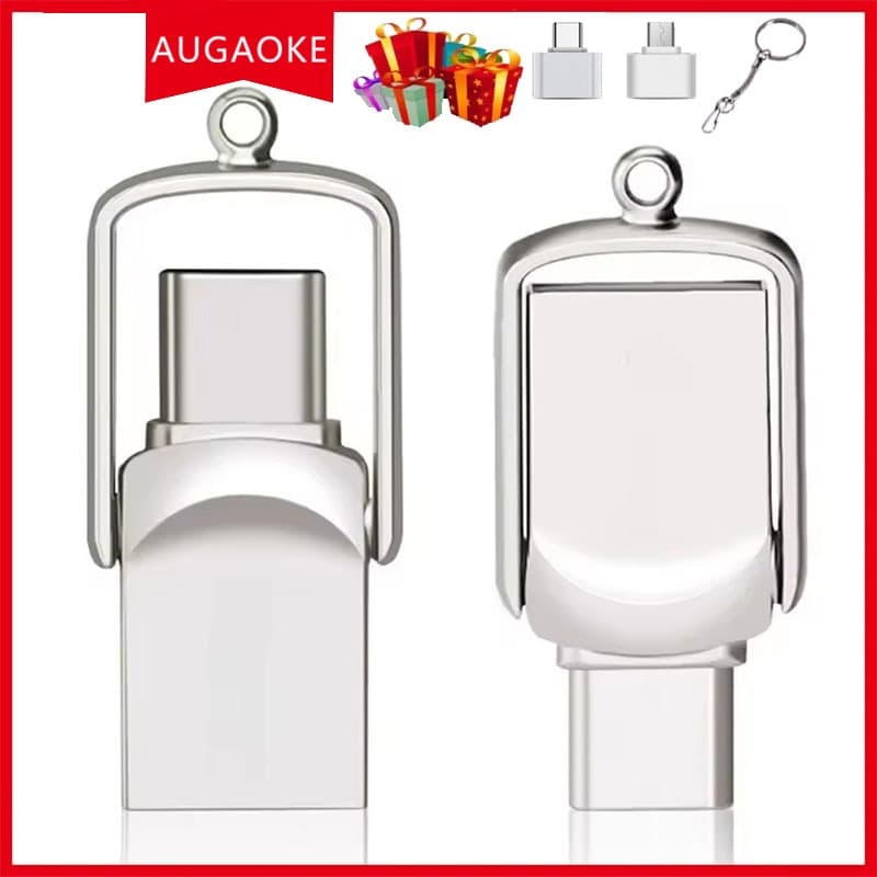 Mini unidade Flash TYPE-C 128 GB/1 TB/2 TB USB3.0 pen drive