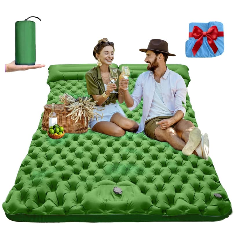 colchão inflável casal automático para acampar 190cm*120cm