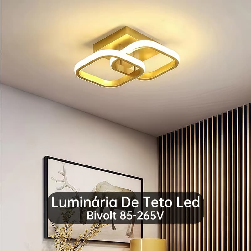 Luminária De Teto Led Decoração Minimalista Moderno Pendente Lustre Plafon para Sala Quarto Ceiling Light LED