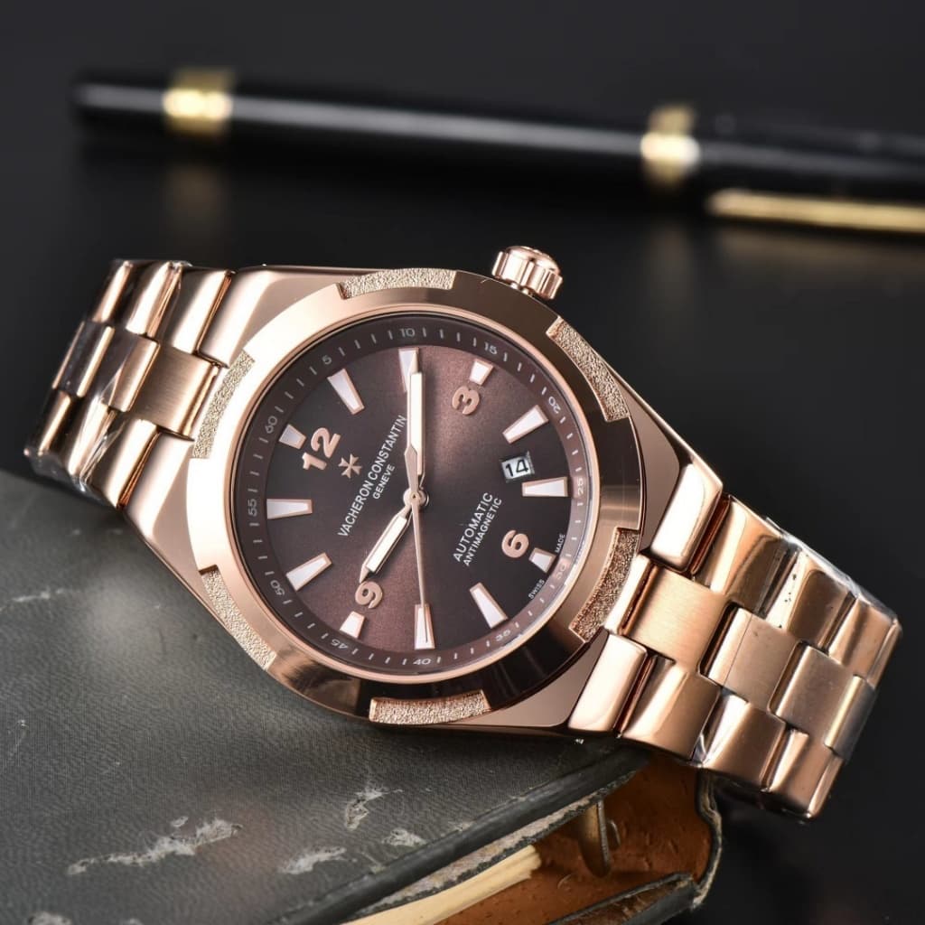Novo estilo Gangshi delton pulseira de Metal movimento de quartzo mostrador preto calendário relógio masculino de negóci