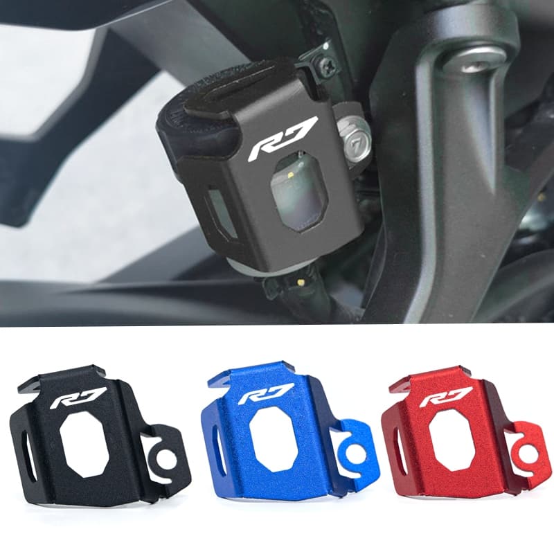 Para Yamaha YZF R7 YZFR7-R7 2021-2023 2024 2025 2026 Motocicleta CNC Liga De Alumínio Freio Traseiro Fluido Capa Proteto