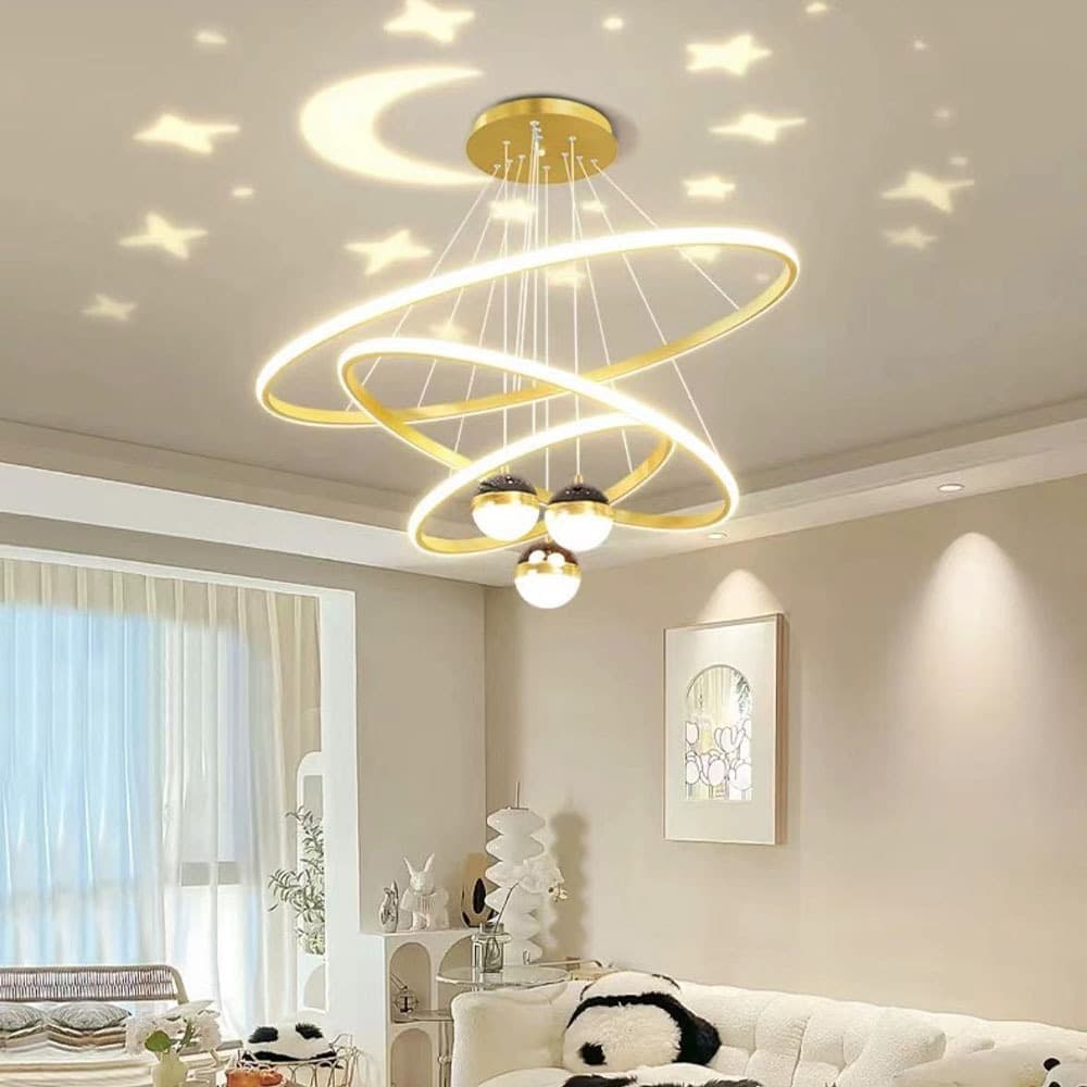 Lustre De Teto Nórdico De Luxo Lustre Para Sala De Jantar e Estar Lustre Sala De Jantar 110V-220V