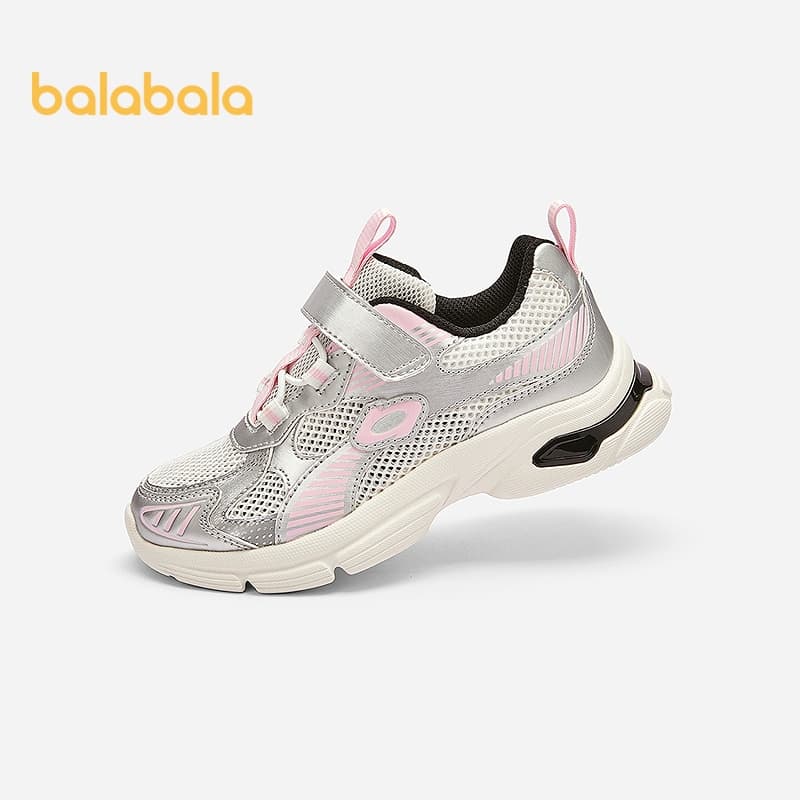 balabala 2026 Verão Retro Pai Sapatos Respiráveis Tênis Esportivos Moda Ao Ar Livre Calçados Casuais Frescos Para Crianç