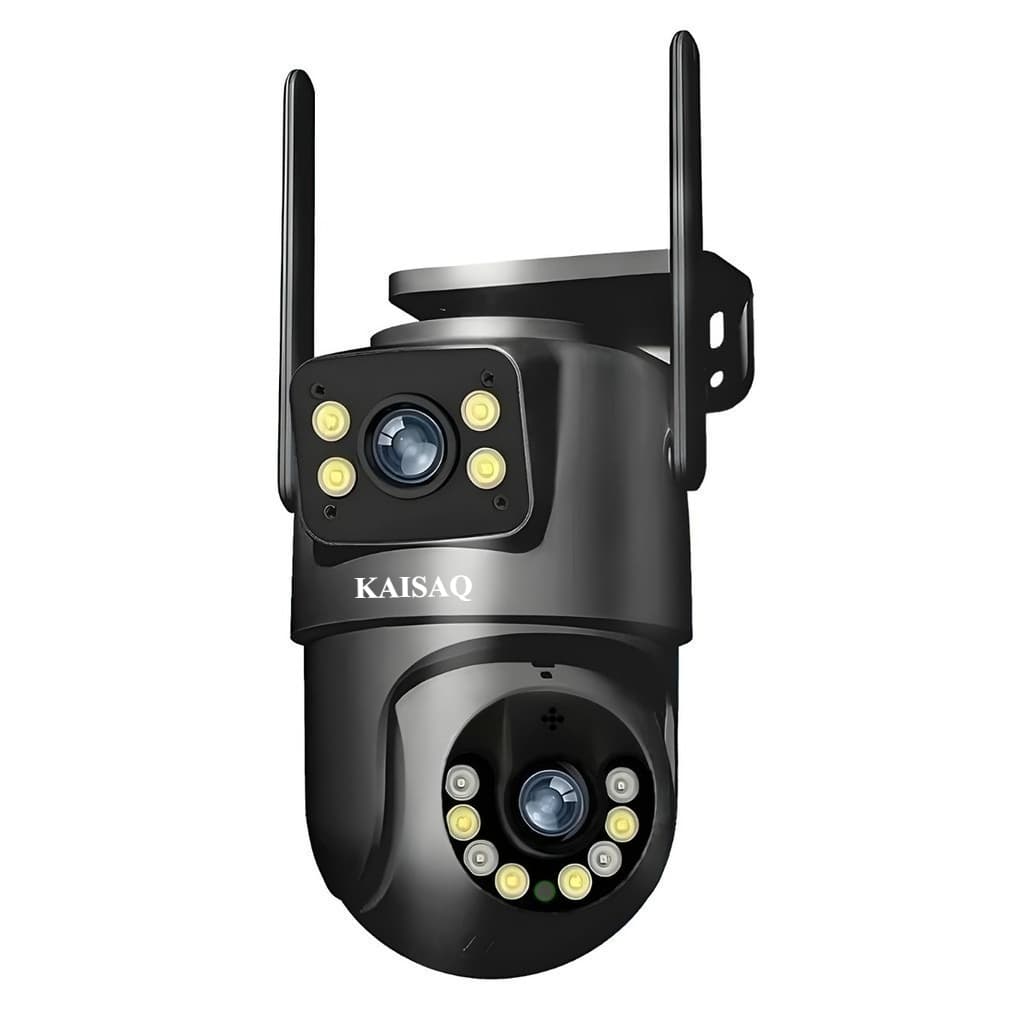 Câmera De Segurança a Prova de água Lente Dupla APP YOOSEE IP66 Camera IP WiFi 360