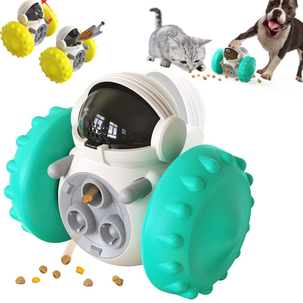 Alimentador Lúdico para Cachorros e Gatos Design que Desafia e Enriquece o Dia a Dia Essencial para Pets Ativos e Curios
