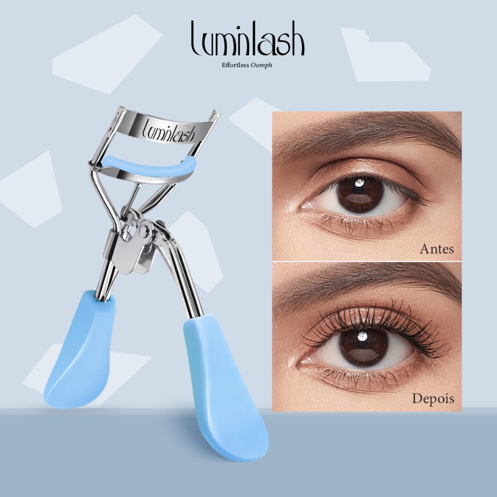 LM Curvador de Cílios LUMINLASH Curvex Modelador de Cílios Profissional Acessório de Maquiagem