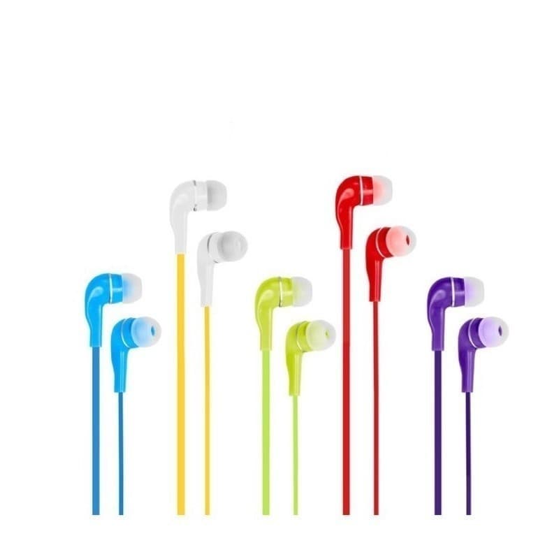 Kit 10 Fone de Ouvido com Fio Colorido Stereo Headphone