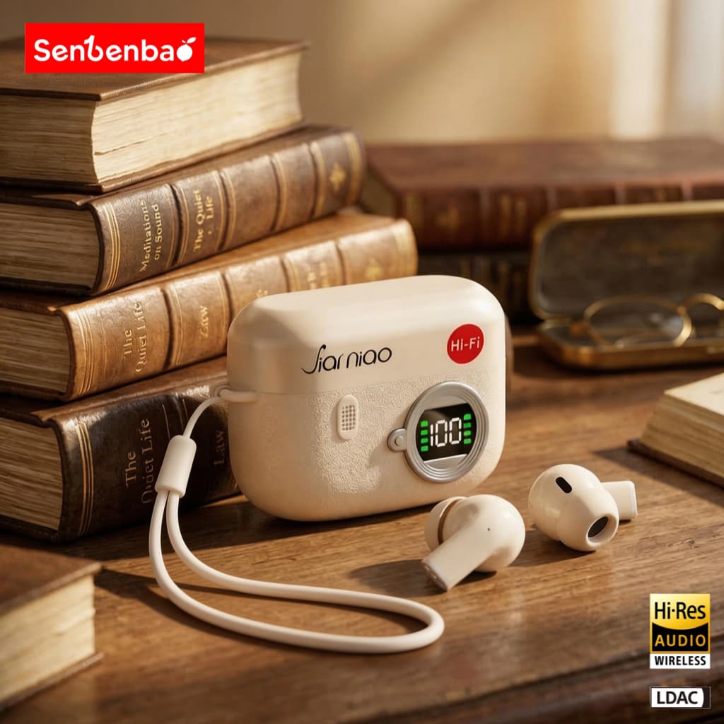 Fone De Ouvido Bluetooth À Prova D'água Senbenbao J67 Com Microfone Embutido Fones Sem Fio Tamanho Mini