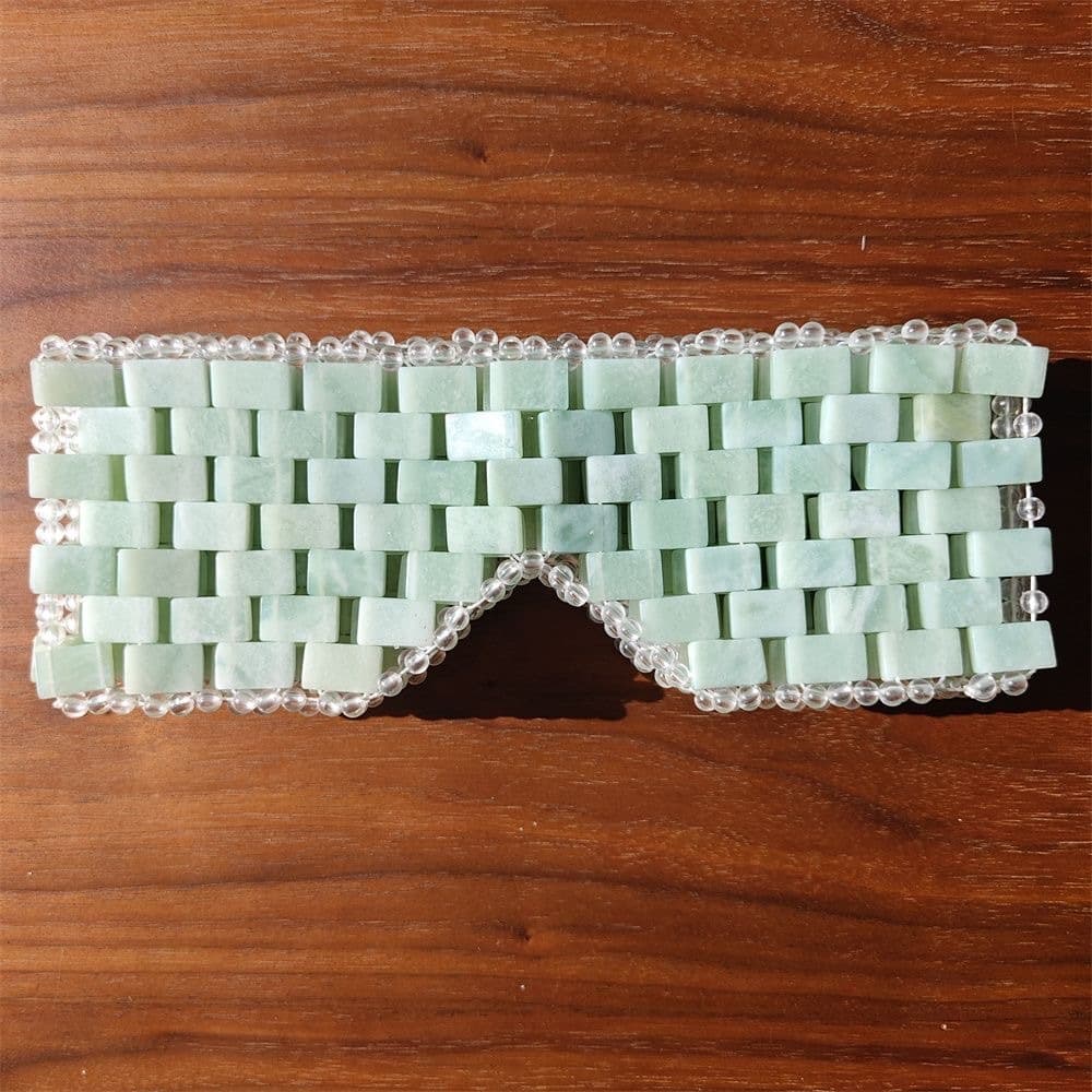 Máscara De Olho De jade natural Bloco 68
