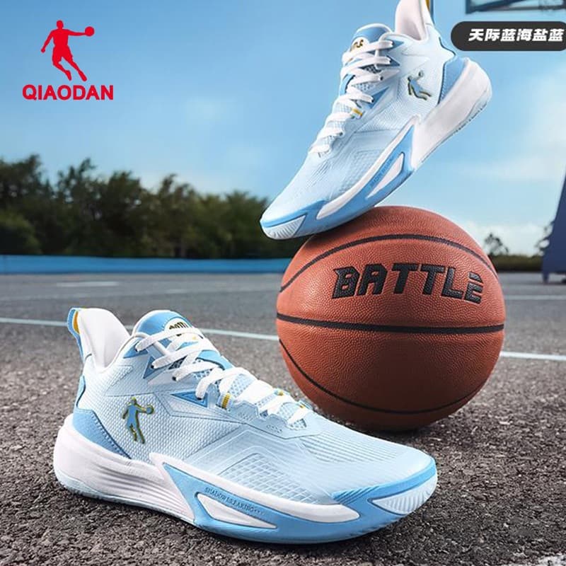 Qiaodan Lightning Tênis De Basquete Amortecimento Antiderrapante Desempenho Quadra Ao Ar Livre QXA013261107 * & -