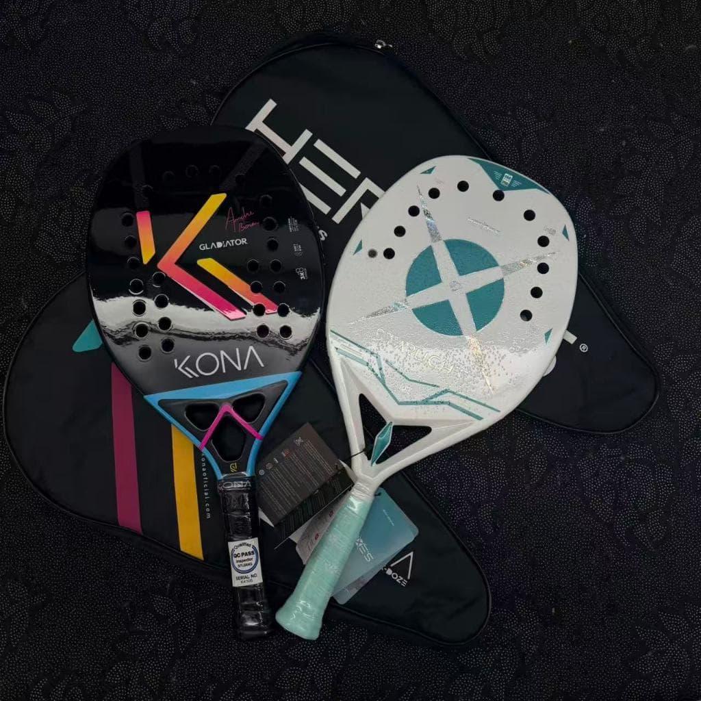 Raquete De Tênis De Praia HEROES , Fibra De Carbono 3K , 12K , Alta Qualidade