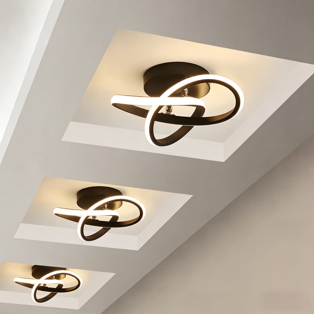 3 Cores 110V-220V Luminária De Teto Plafon LED Moderna Para Sala Quarto Hall Cozinha