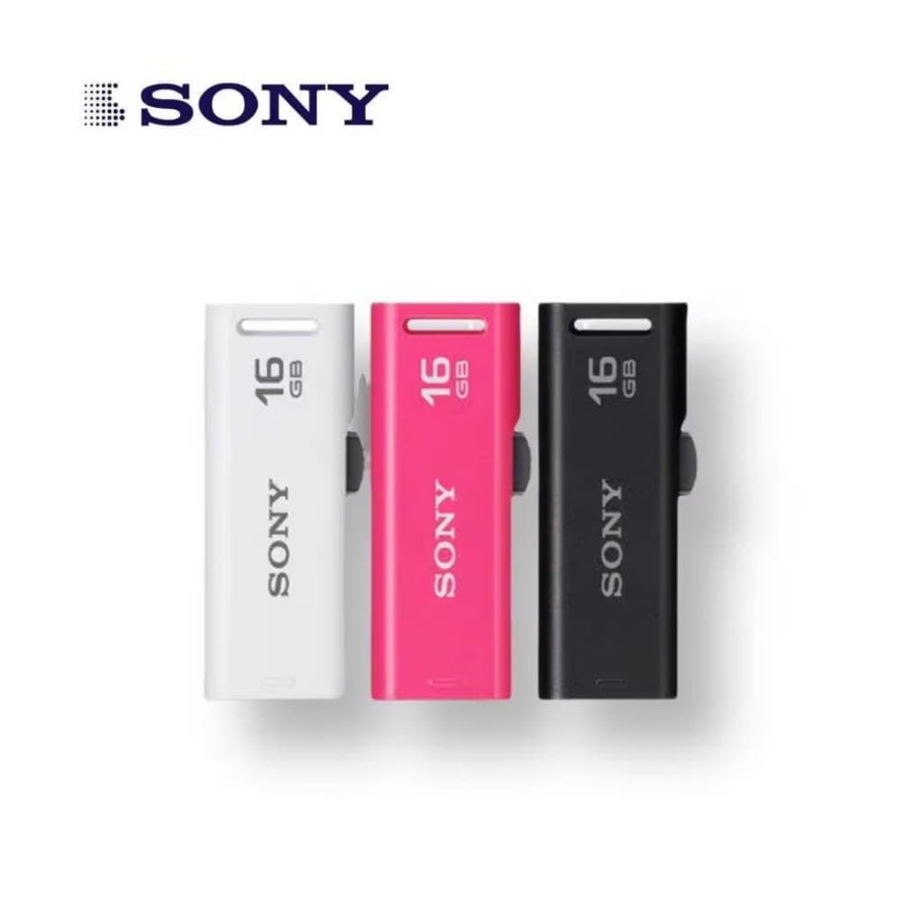 Push pull Sony USB 2.0 Unidade Flash De Alta Velocidade 8GB 16GB 32GB 64GB Disco De Dados De Computador