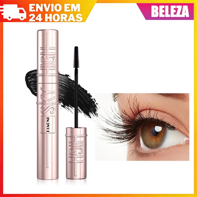 DIAONI Curling Mascara À Prova D 'Água Grosso Longo Curling Silicone Escova Cabeça Rímel