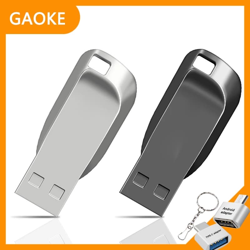 Unidade Flash USB 3.0 de alta velocidade 2 TB / 1 TB / 512 GB / 128 GB de memória à prova d'água