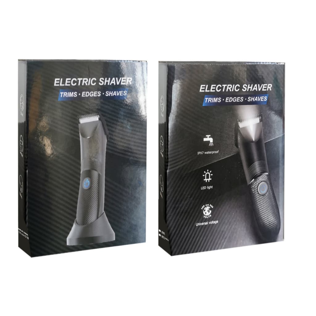 Aparador de pêlos masculino, remoção de pêlos corporais, faca elétrica para barba (YRK09230499）