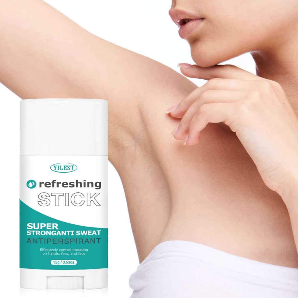 YILEST Bastão Desodorante Verão | Anti-Odor Frescor Axilar Reduz Suor Sem Pegajice