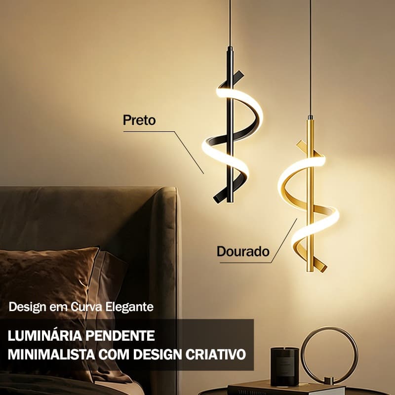 Luminária De Teto Pendente Led Moderna Lustre para Corredor Sala Quarto Cozinha 2026 novo estilo