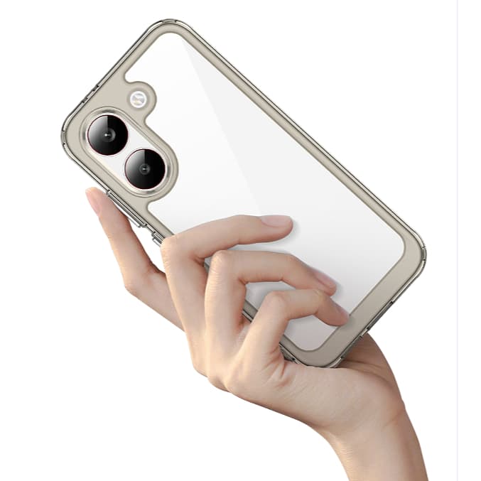 Para Xiaomi POCO X8 Pro Max POCOX8Pro X8ProMax X 8 Acrílico Voltar Transparente Capa Silicone Macio Costas Duras À Prova