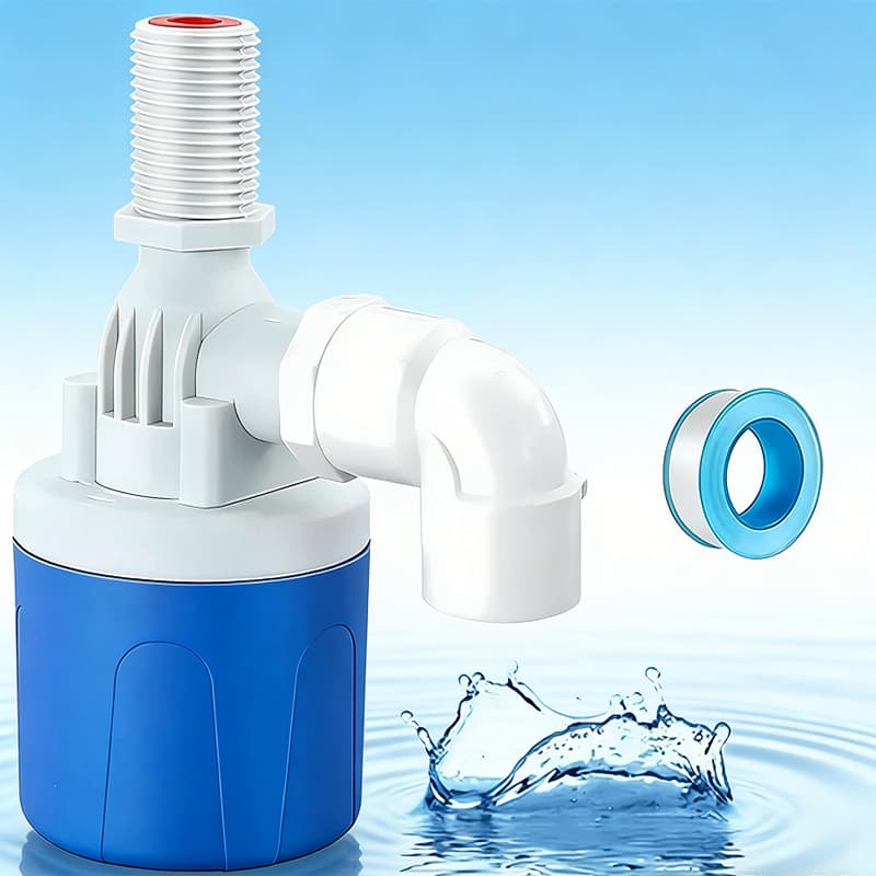 1/2” Válvula de Boia de Controle de Nível de água Totalmente Automática