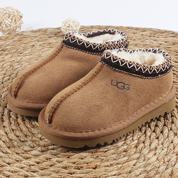Botas De Neve De Pelúcia Quentes Para Crianças , Curtas De Sola Grossa Antiderrapante , Sapatos De Algodão Meninos E Men