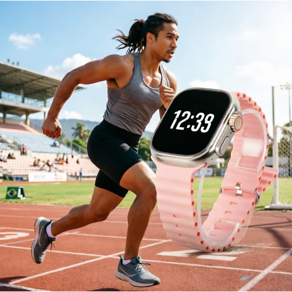 48mm 45mm tela Ultra-transparente monitoramento de calorias de frequência cardíaca envio de São Paulo