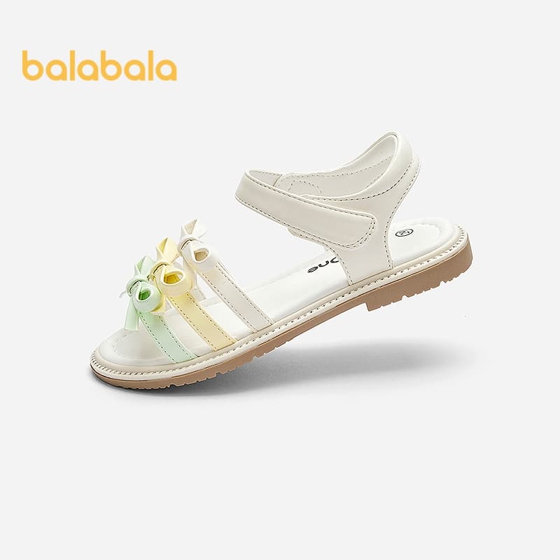 balabala Sapatos Casuais Menina Respirável 2026 Verão Leve Escola Esportes Playground Atividade Diária Sola Macia Confor