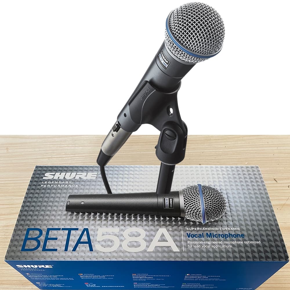 [Venda Quente E Frete Grátis] Tiktok Transmissão Ao Vivo BETA58A Microfone vocal Superior Para Palco Cantando Disc