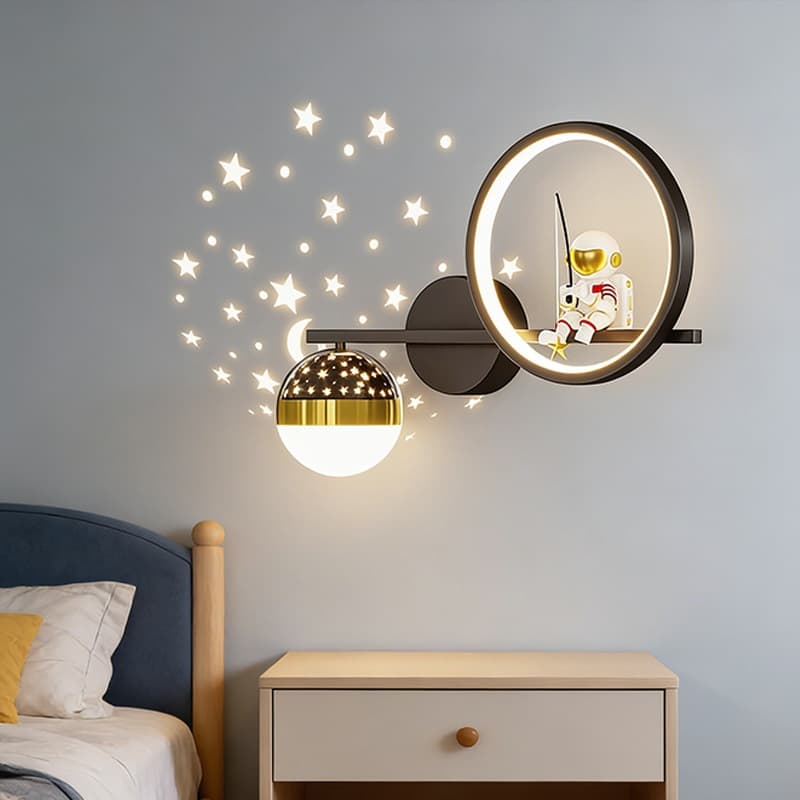 Luz De Parede Criativa Nordic Lâmpada Corredor Escada Moderna Led Sala
