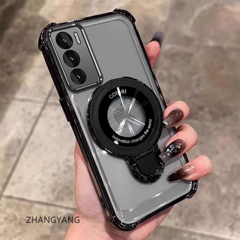 Capa Para Realme C75 C71 Estética Novo design De Telefone Galvanizada Com Função anti-Queda De Quatro Cantos TPU Macia S