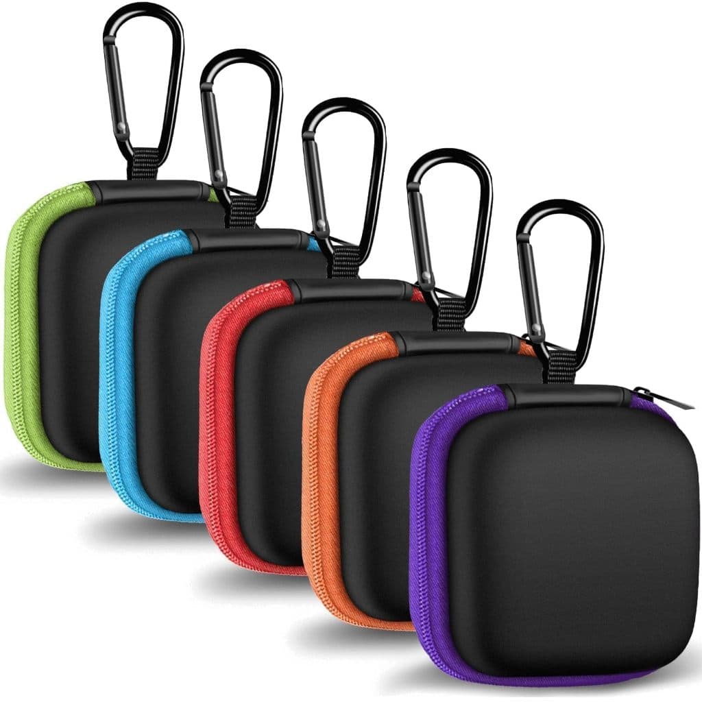 Bolsa de armazenamento de fone de ouvido Material EVA de casca dura, bolsa de arrumação de acessórios para celular, com