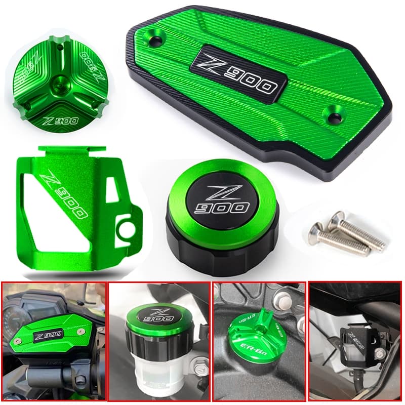 Para KAWASAKI Z900 Z 900 2017-2022 2023 2024 2025 2026 Cilindro De Fluido De Freio Da Motocicleta Reservatório Mestre Ta