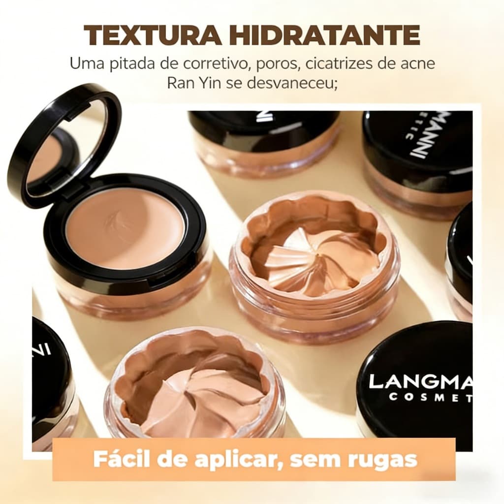 Creme Corretivo , Esconde Eficazmente Manchas , Fino E Cremoso , Resistente À Água Ao Suor , Envio Local , Ótimo Valor P