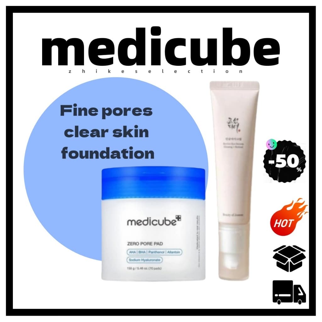 Almofada De Poros Zero De 5.5 Graus + Soro Para Olhos Beauty of Joseon Revive | Limpeza , Esfoliação , Cuidados Com Ruga