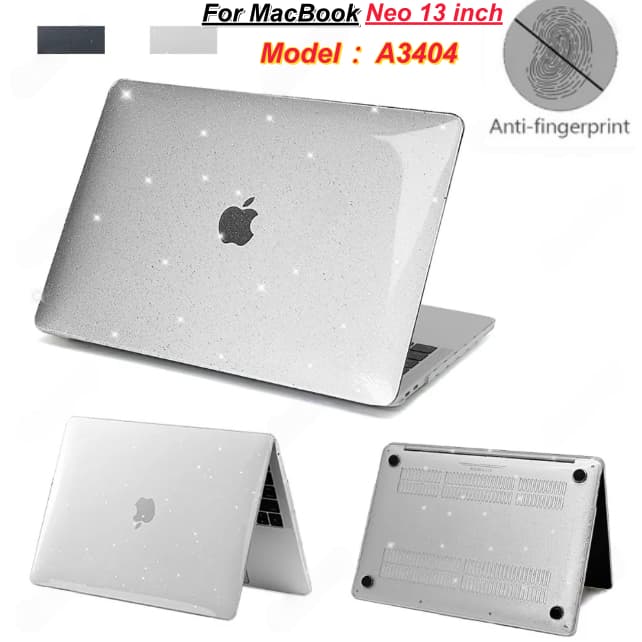 Capa Para Laptop MacBook Neo , 13 Polegadas , 2026 (Modelo A3404) , Todas As Estrelas , Anti-Impressão Digital , Proteto