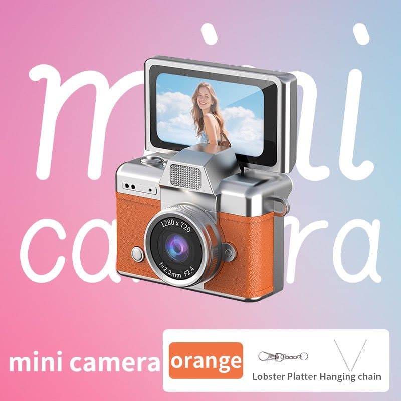TOP 1 2026 LK-027 Mini Câmera Digital Retro CCD 180 ° Tela Flip Selfie HD Para Vlogging E Fotografia Adequada Iniciantes