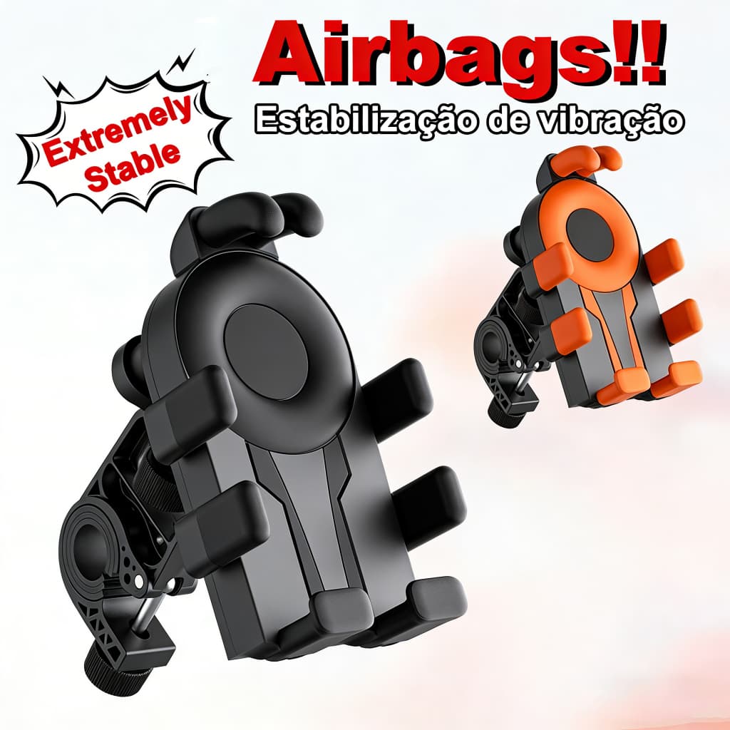 Suporte Aranha de celular para motocicleta universal