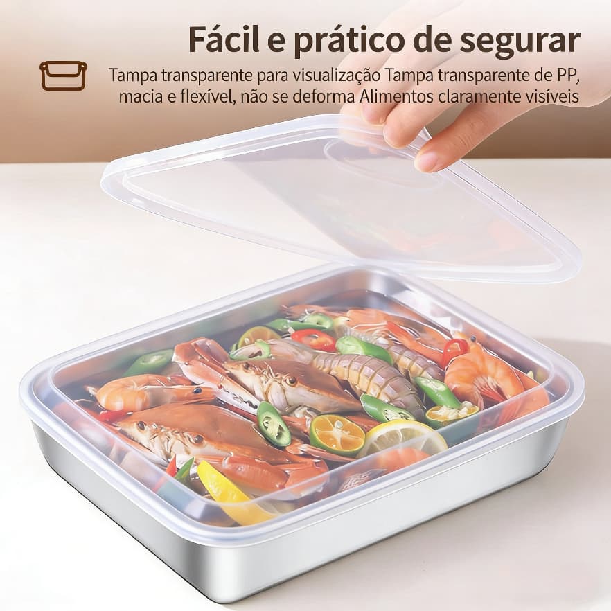 Lancheira Bento Durável , Utensílios De Cozinha Com Vedação Hermética , Acessórios E Viagem