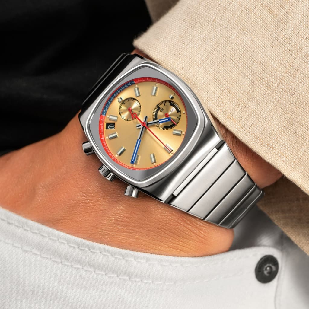 [relógio masculino]CILOA Light Luxury Retro Metal Relógio Masculino Requintado Design Simples Relógio All-Match 508
