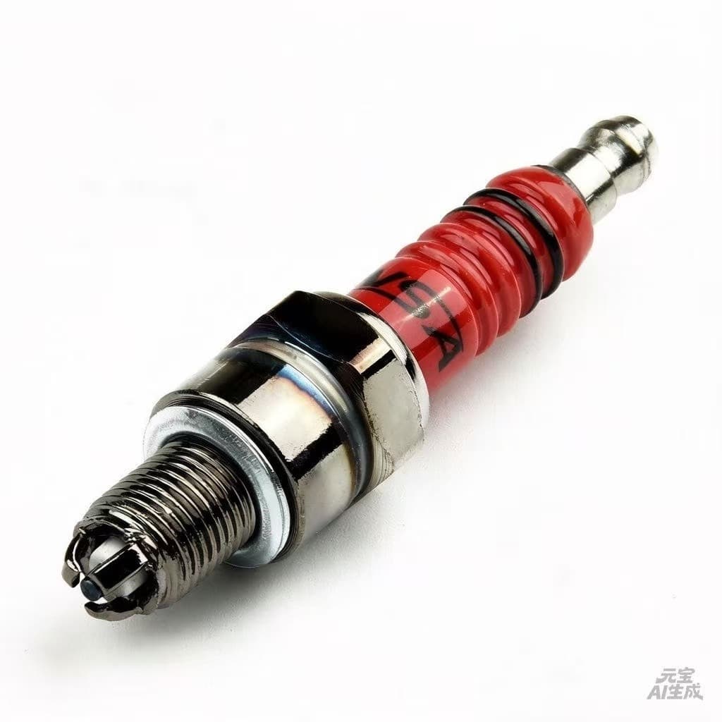 Vela de ignição de 3 eletrodos de alto desempenho A7TC para motocicleta ATV 50CC-150CC