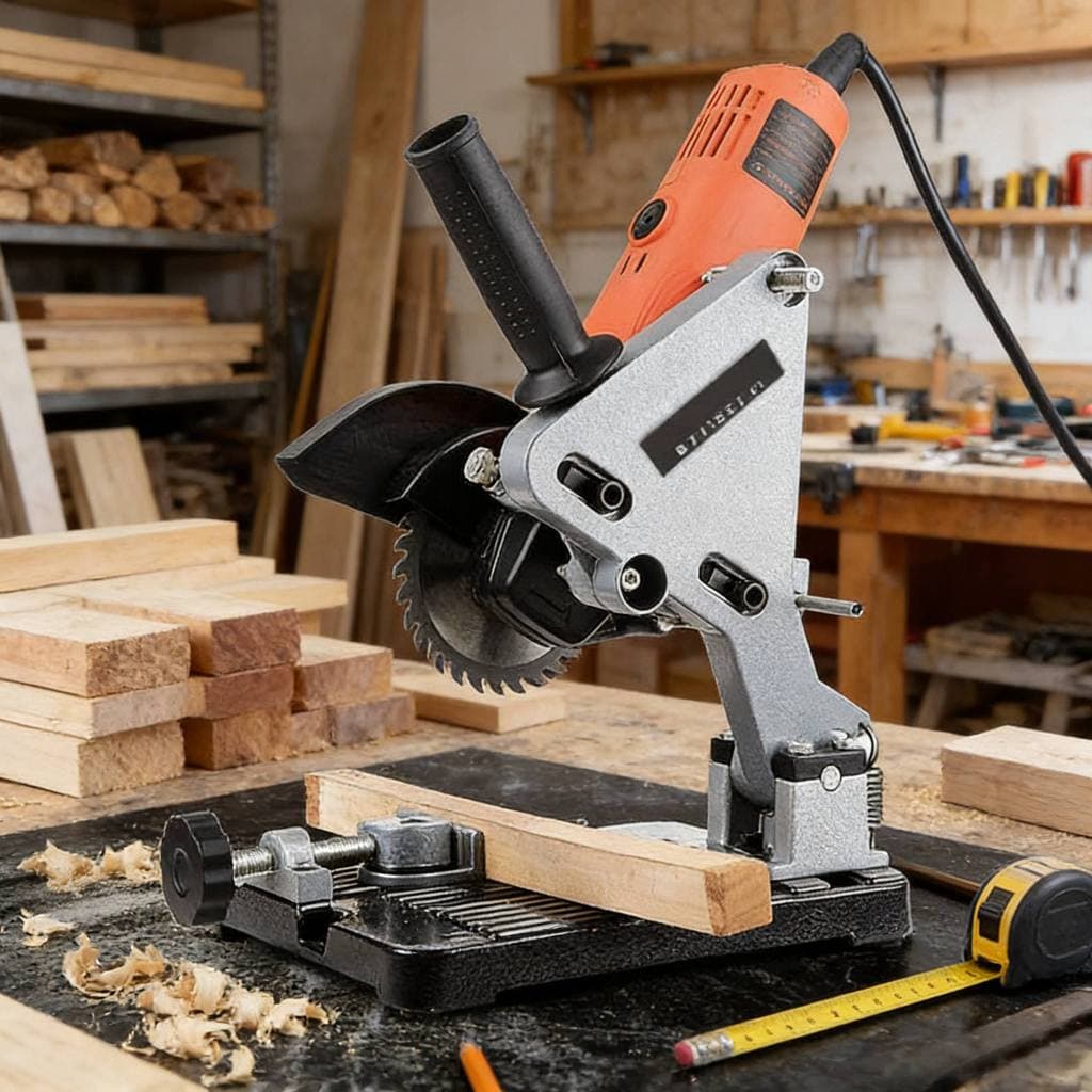 A Suporte Para Esmerilhadeira Angular Manual 115mm/125mm ou B Adaptador de Suporte de Mesa para Guia de Esmerilhadeira