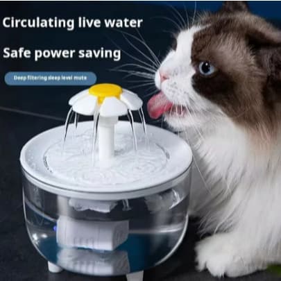 Fontes Para Animais De Estimação Filtro De Circulação Automática Fonte De Água Gatos Bebedores Elétricos