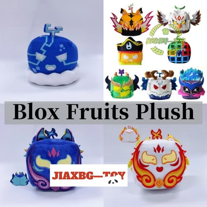 Blox Fruits Bonecas De Brinquedo De Pelúcia Presente Para Crianças Decoração De Casa Brinquedos