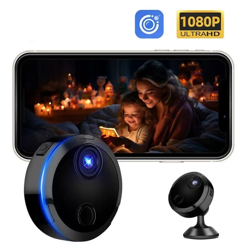 Mini 1080P HD Câmera WiFi Vigilância Sem Fio Visão Noturna Remoto Gravador De Vídeo Para Casa Inteligente Segurança Inte