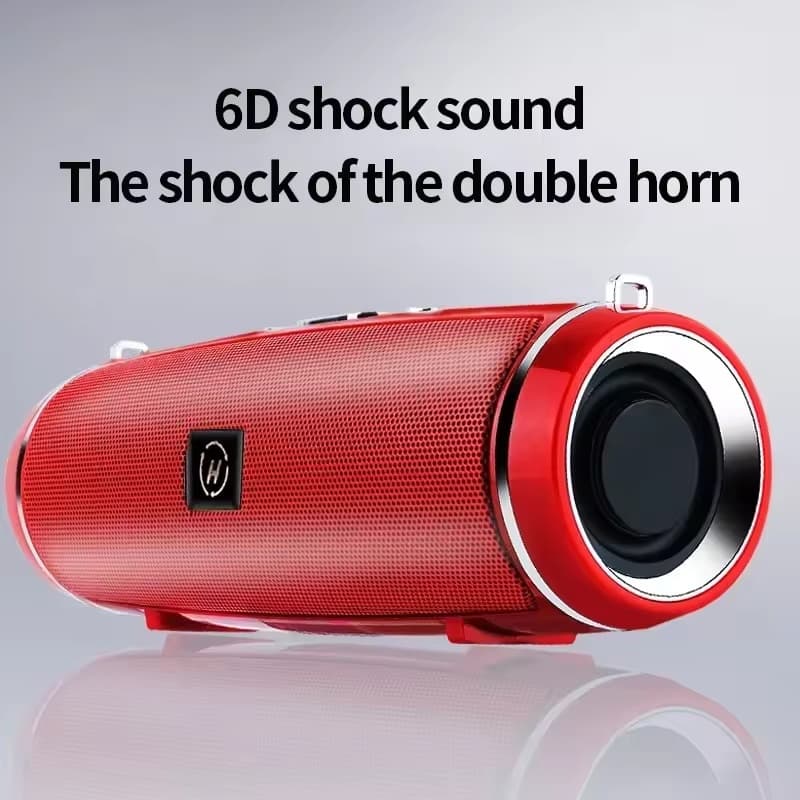 Alto-Falante Portátil Sem Fio Bluetooth 200W De Alta Potência 3D Estéreo Surround TWS FM Áudio Externo