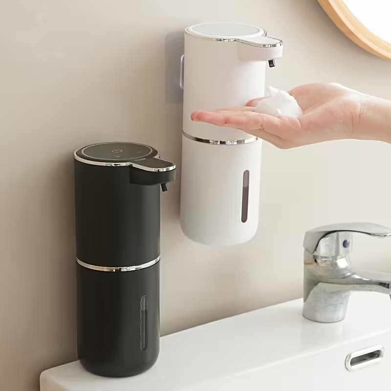 Saboneteira Dispenser Automático Sensor Infravermelho Para Detergente Espuma Sabonete Líquido