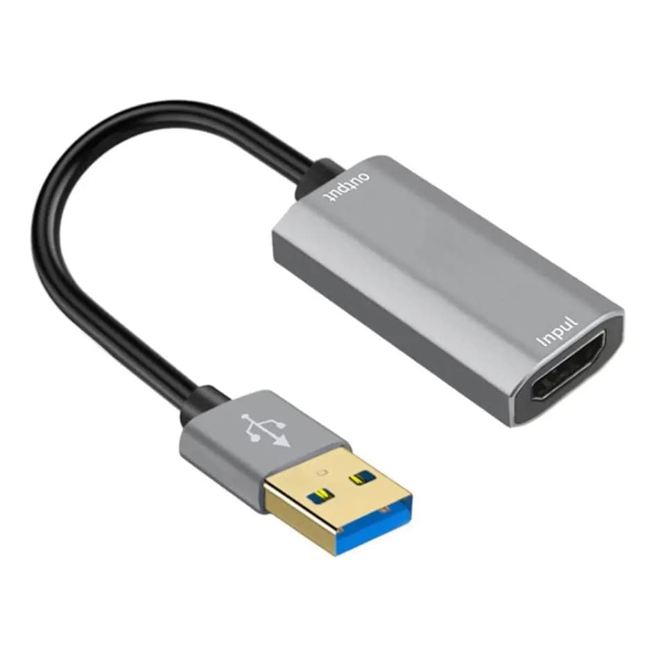 Placa De Captura De Áudio E Vídeo Hdmi Usb 3.0 1080p-- 60fps