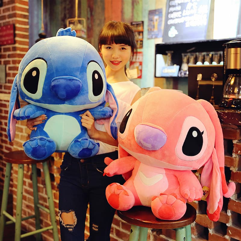 Grande Brinquedo De Pelúcia Disney Stitch 30/45/55cm Filme Hipoalergênico Lilo & -