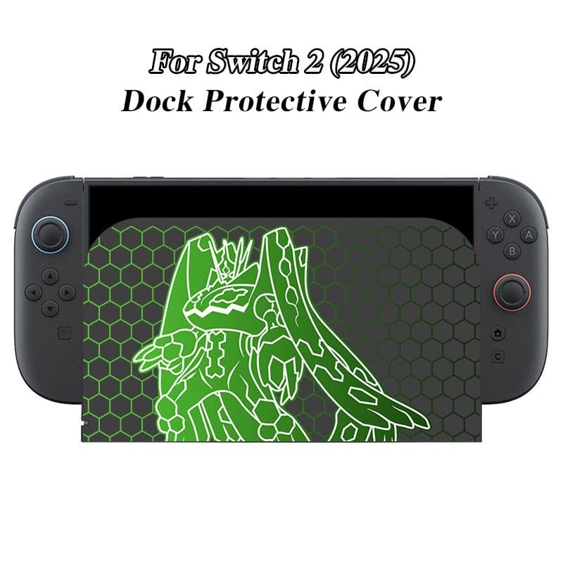 Capa De Substituição Para Nintendo Switch 2 Dock Case LEGENDS ZA Temática Decorativa Placa Frontal Protetora Capinha