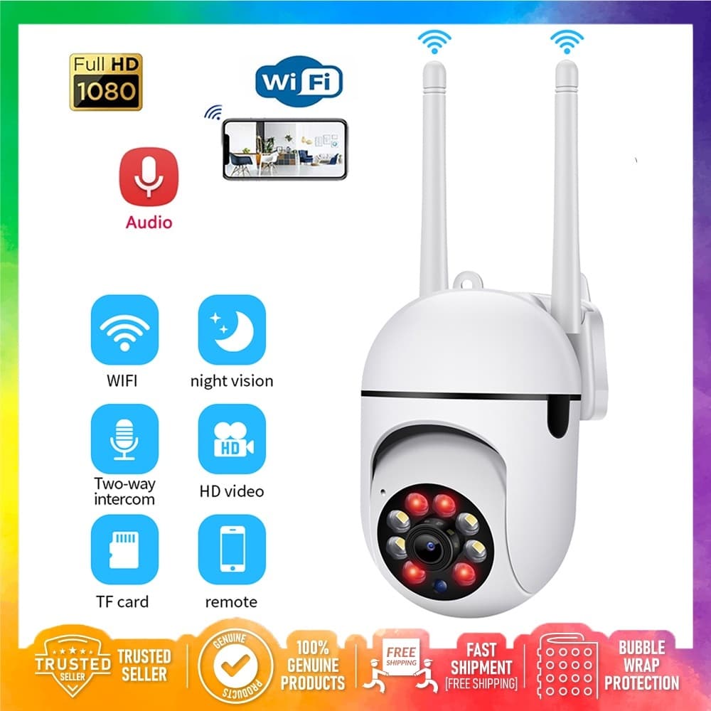 Hebian WiFi Câmera IP 5X Zoom PTZ De Vigilância Cor Visão Noturna Ai Detecção Humana Segurança Em Casa CCTV Mini